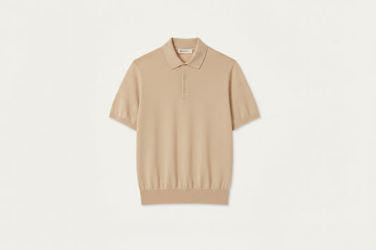 Polo Tricô toque de cashmere
