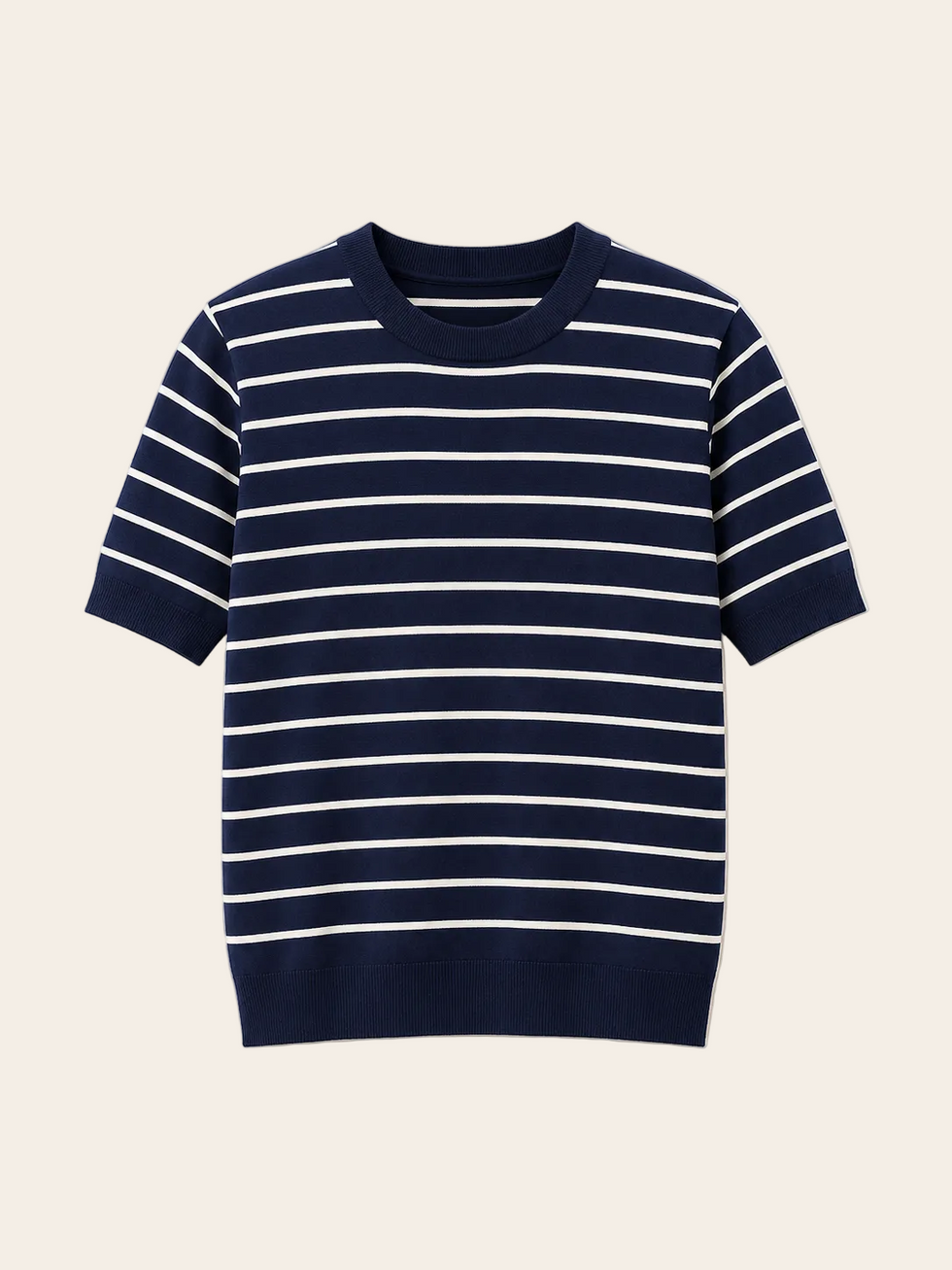 Blusa tricô listrada