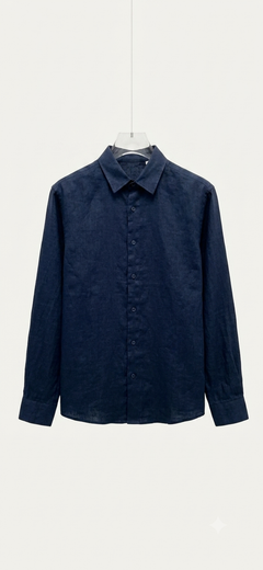 Camisa Linho Manga Longa Premium