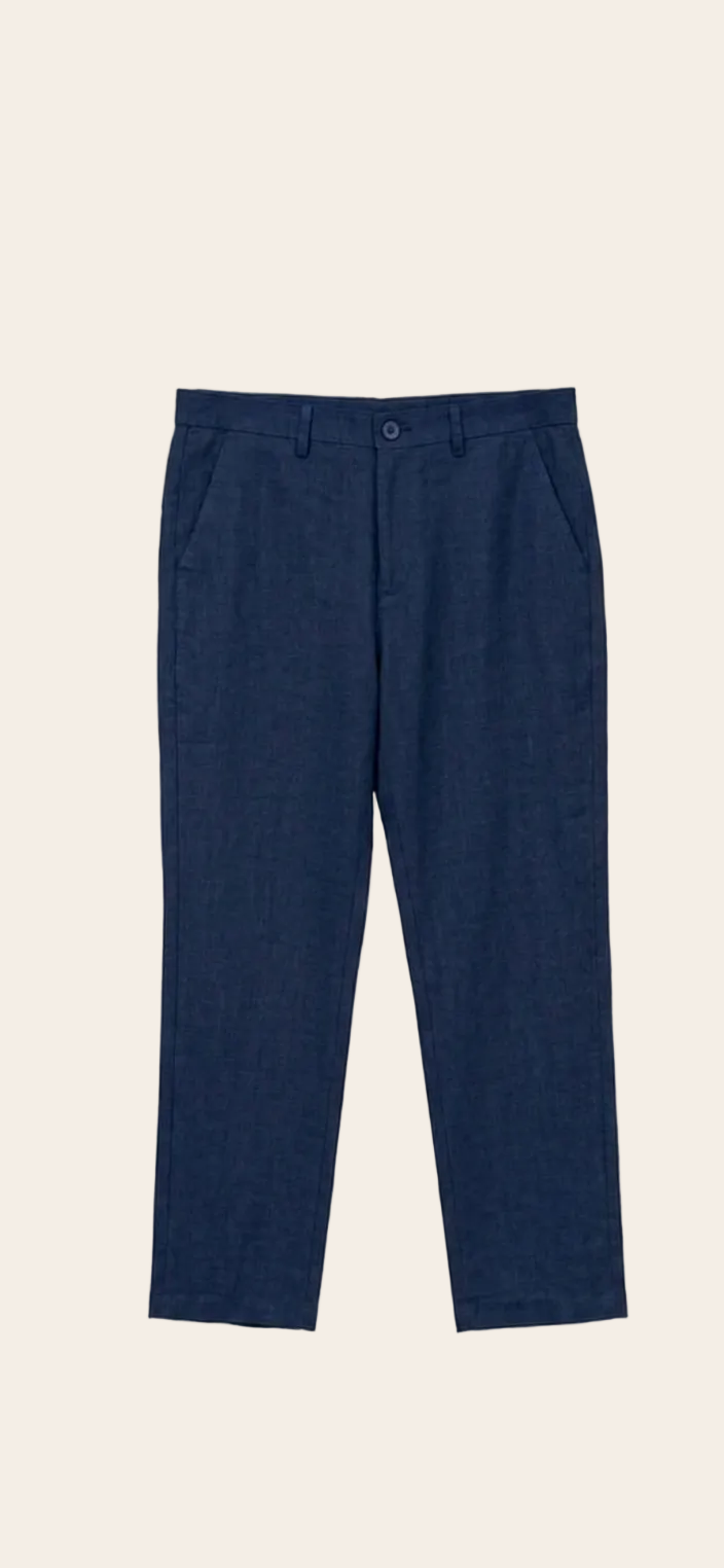 Calça 100% linho