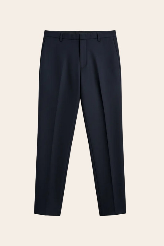 Calça de Traje com Lã